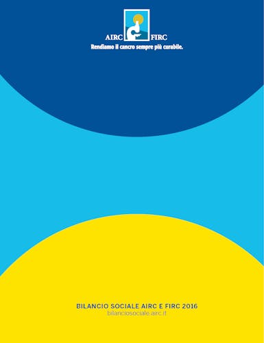 bilancio sociale AIRC 2016