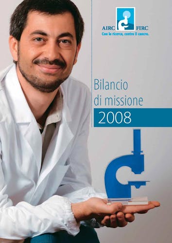 Bilancio di missione AIRC FIRC 2008
